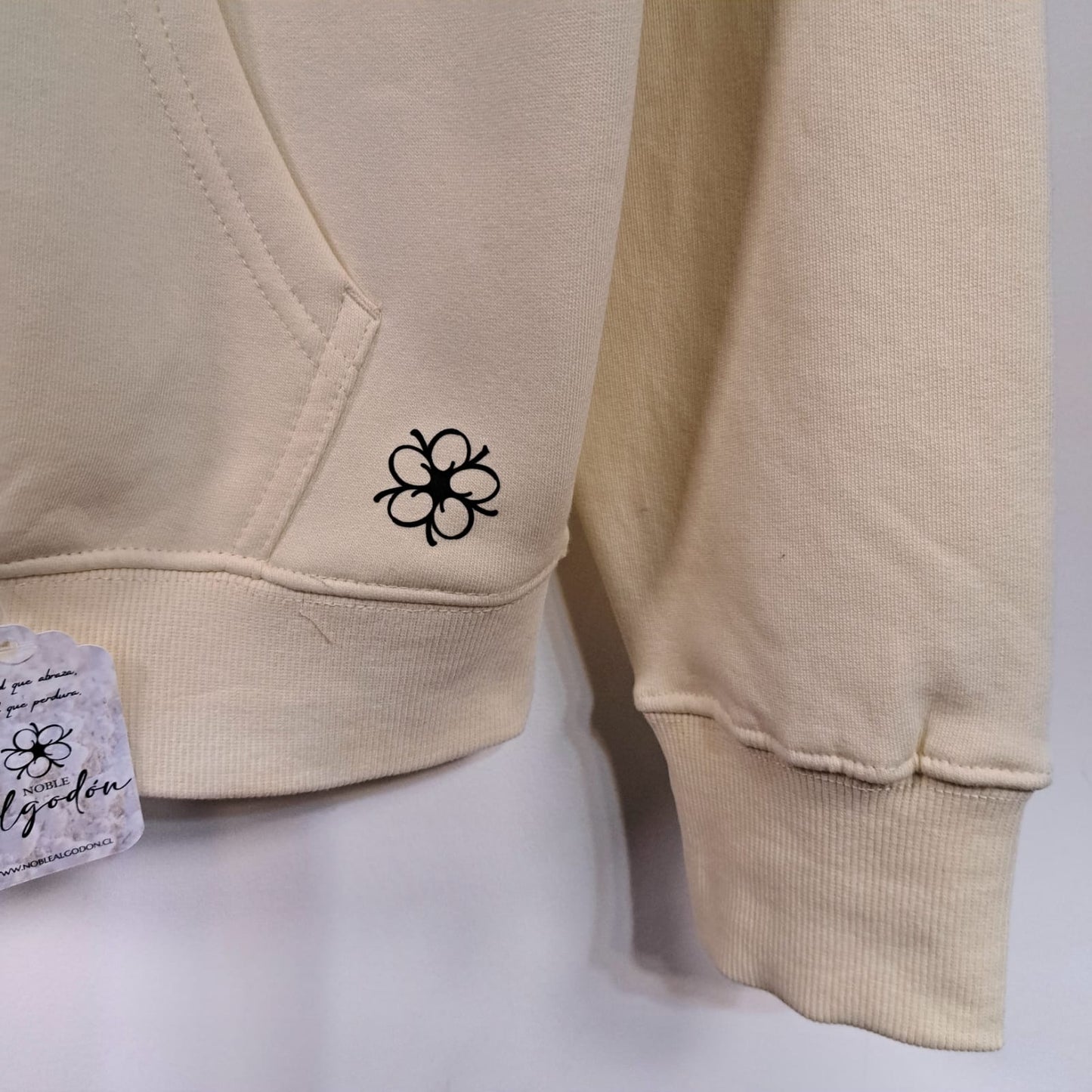 Polerón Sarah Kay 100% Algodón – Colores Arena, Verde, Gris, Chocolate, Beige y Rosado