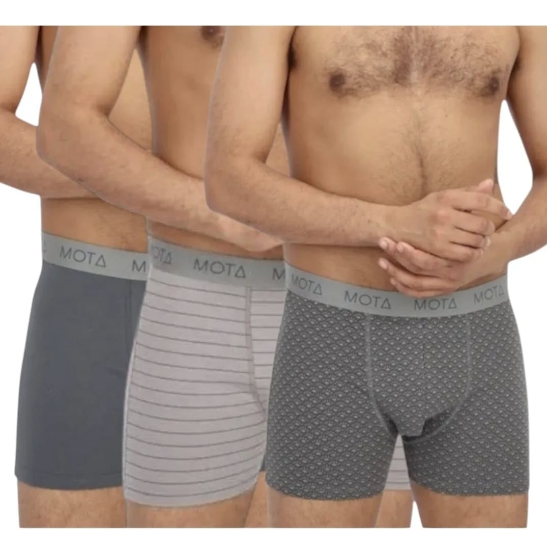 Pack de Bóxer Mota Medio – 95% Algodón 5% Elastano
