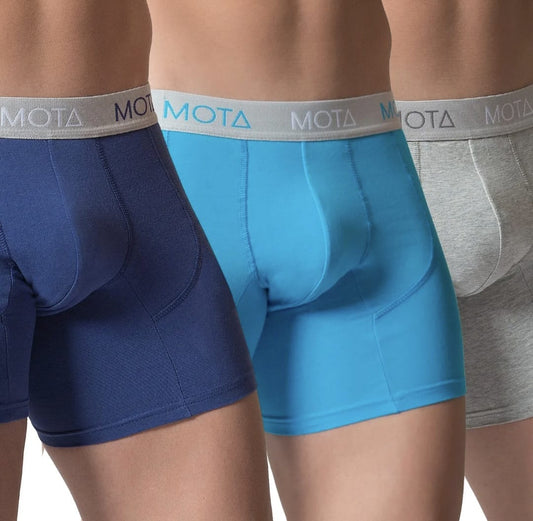Pack de Bóxer Mota Medio – 95% Algodón 5% Elastano