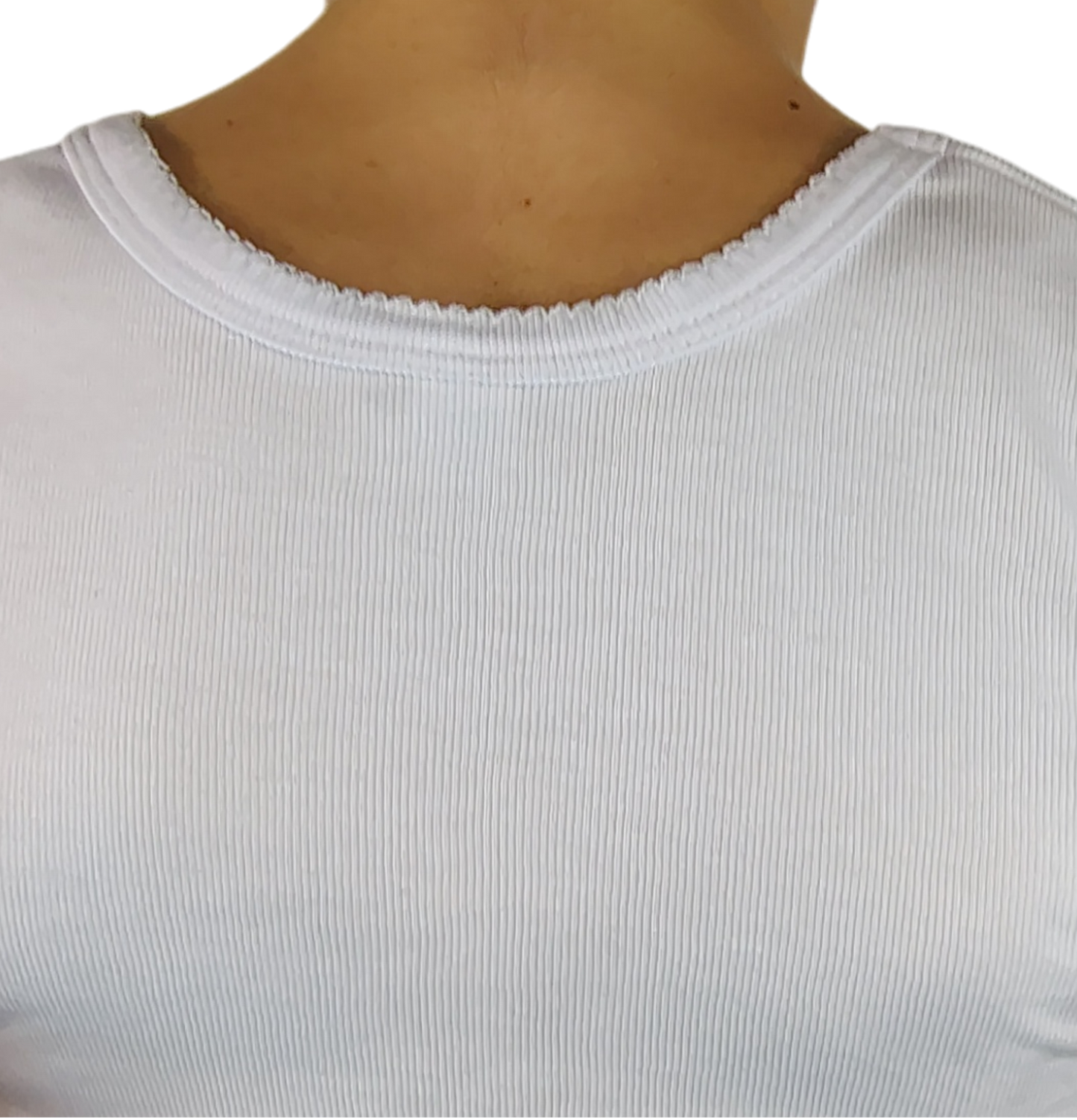 Camiseta de mujer sin mangas  Sailor – Algodón Premium