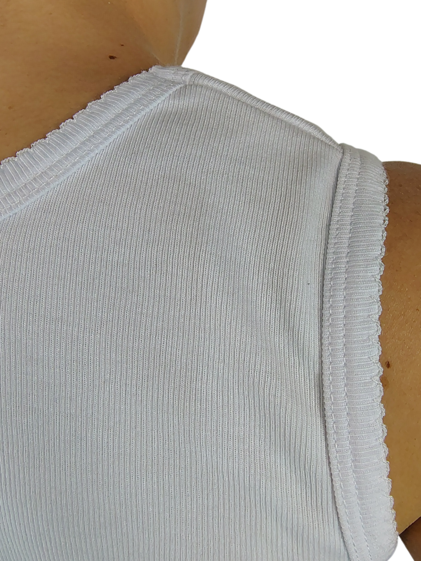 Camiseta de mujer sin mangas  Sailor – Algodón Premium
