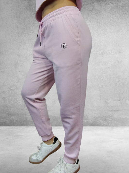 Pantalón Jogger 100% Algodón rosado