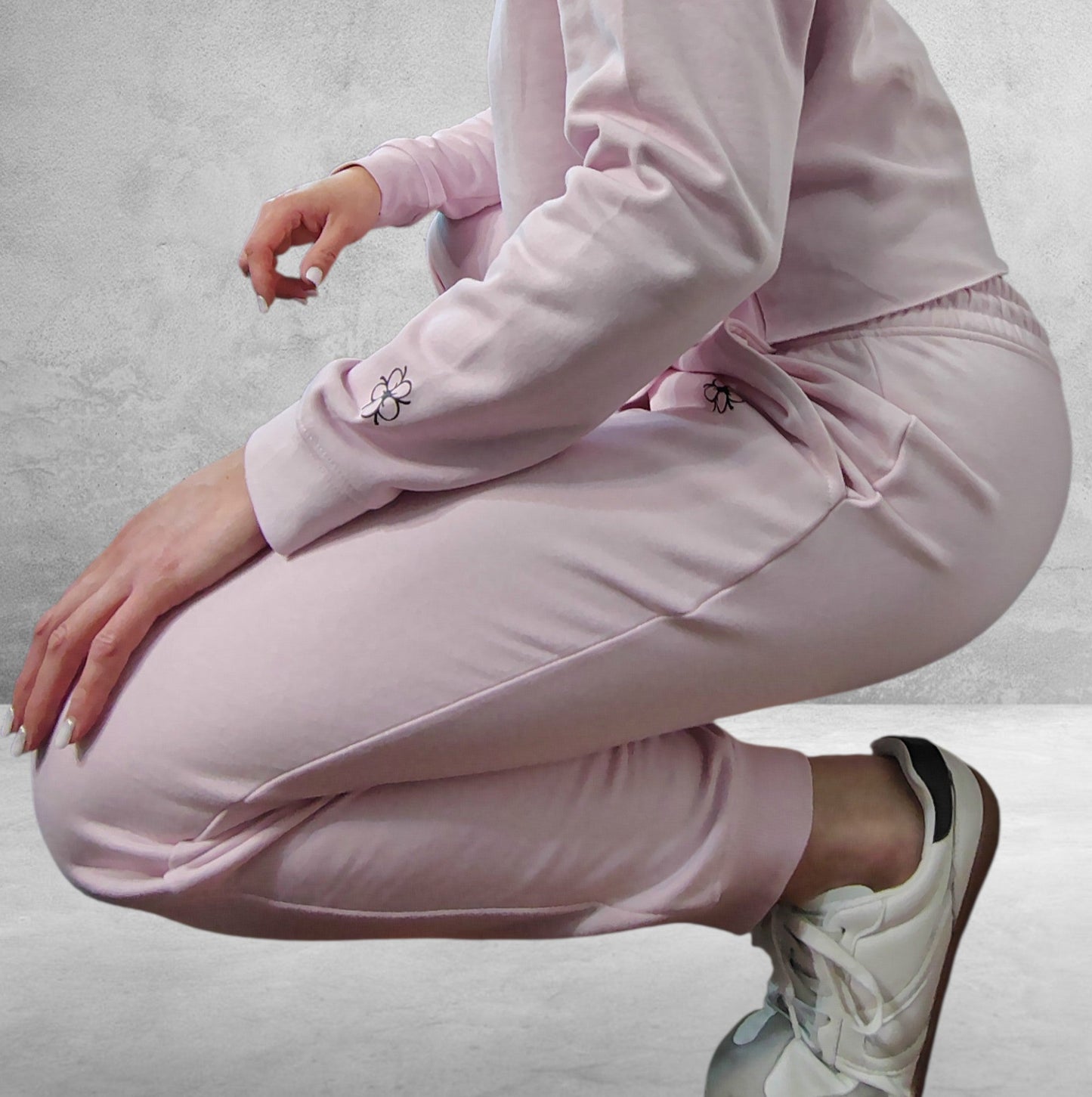 Pantalón Jogger 100% Algodón rosado
