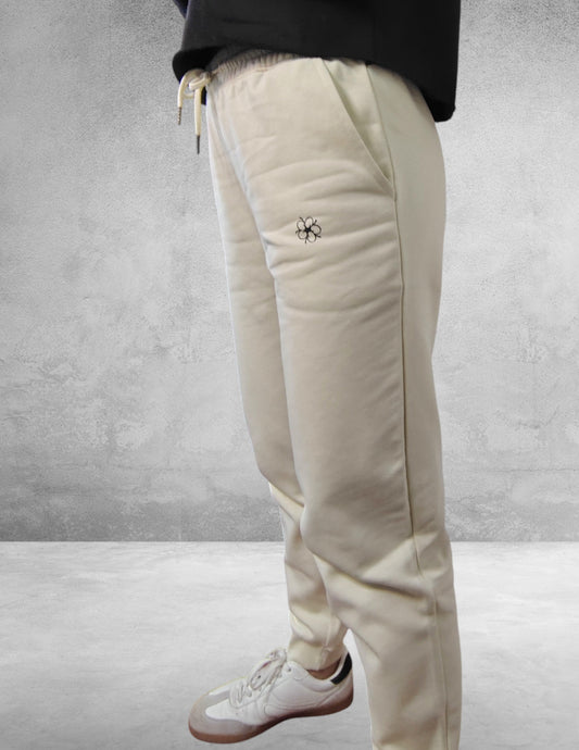 Pantalón Jogger 100% Algodón arena