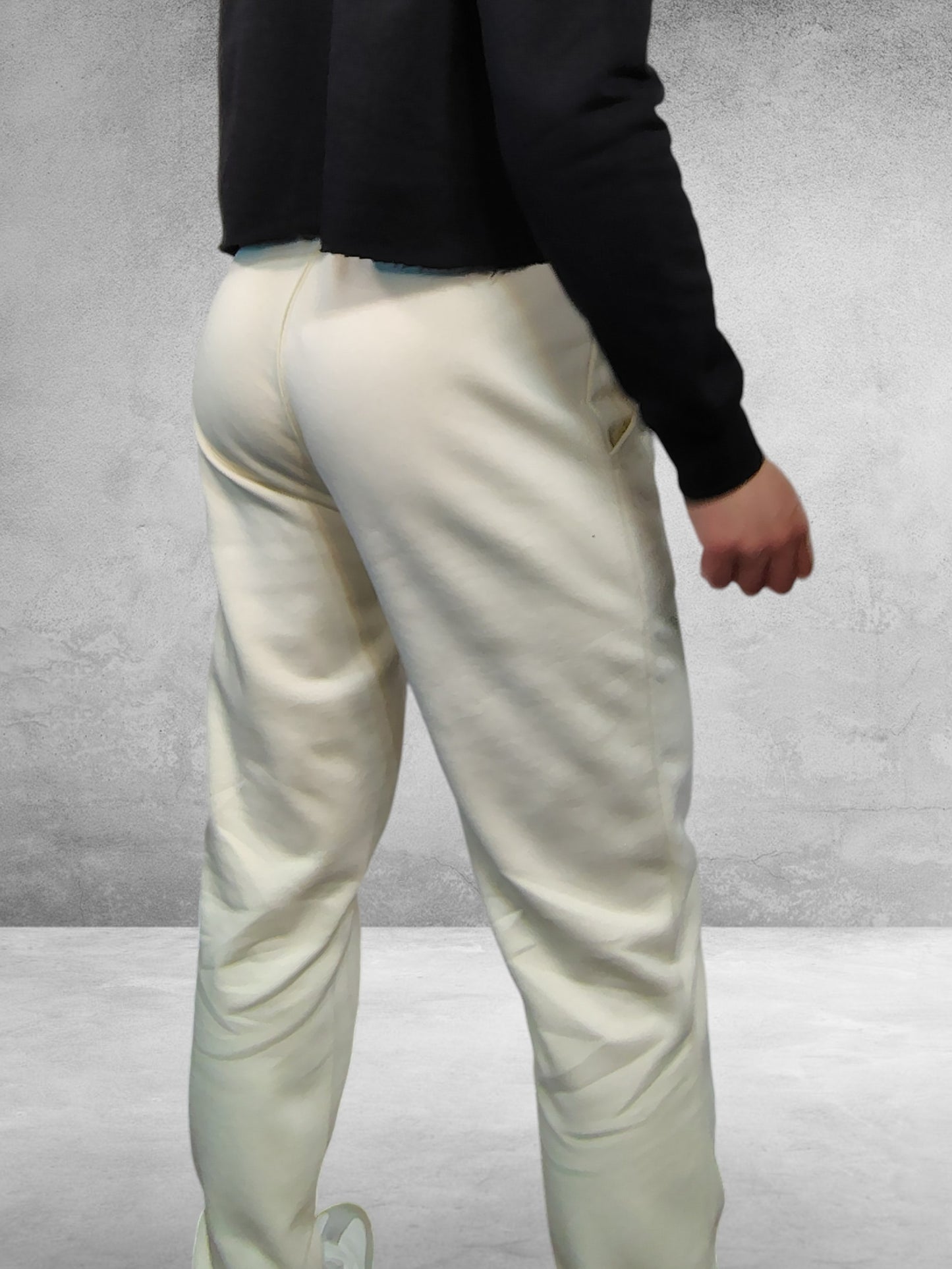 Pantalón Jogger 100% Algodón arena