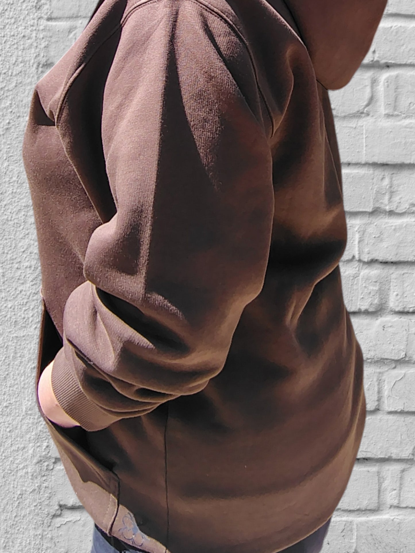 Polerón canguro Café Algodón