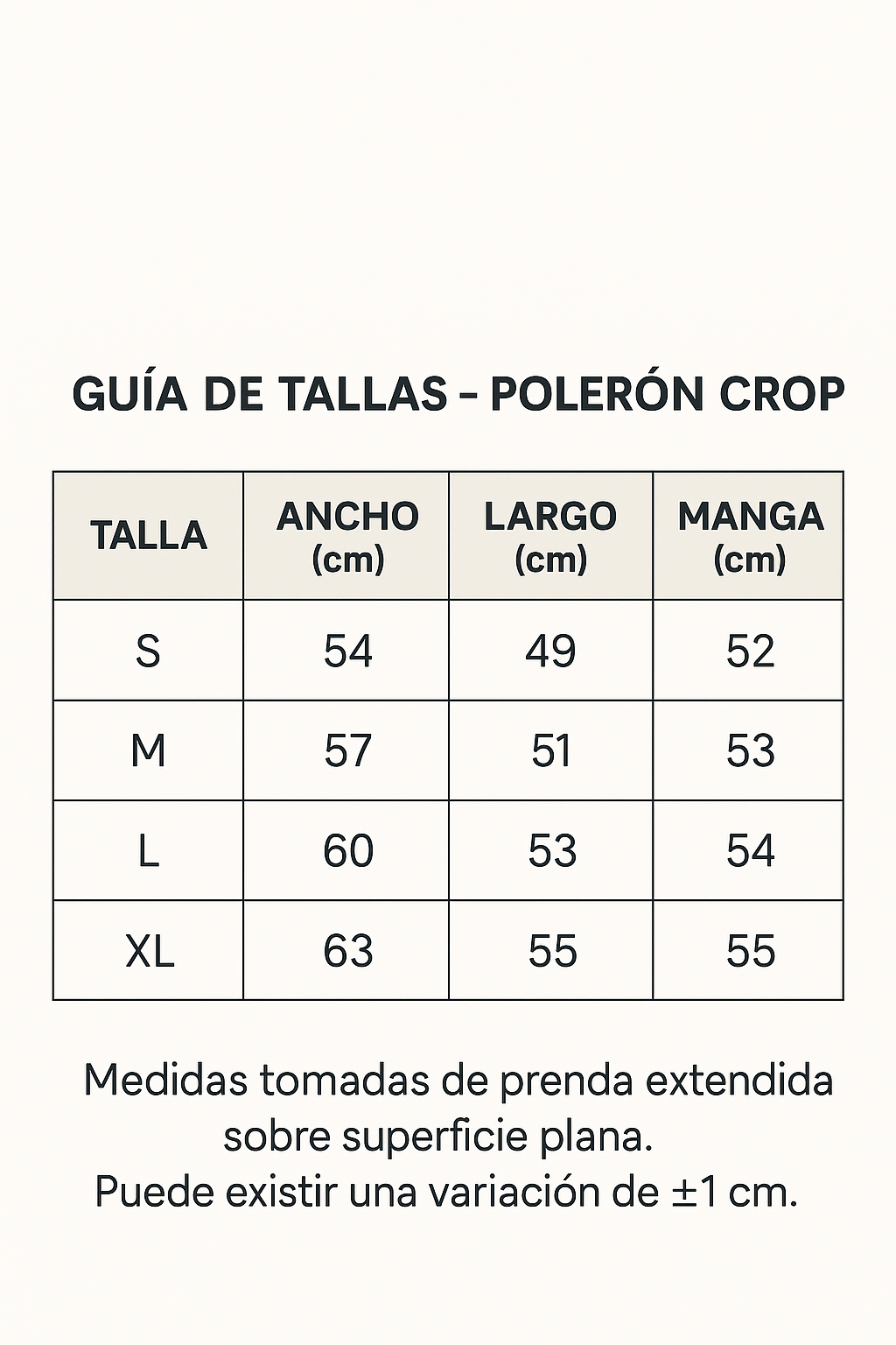 Polerón Crop Mujer arena