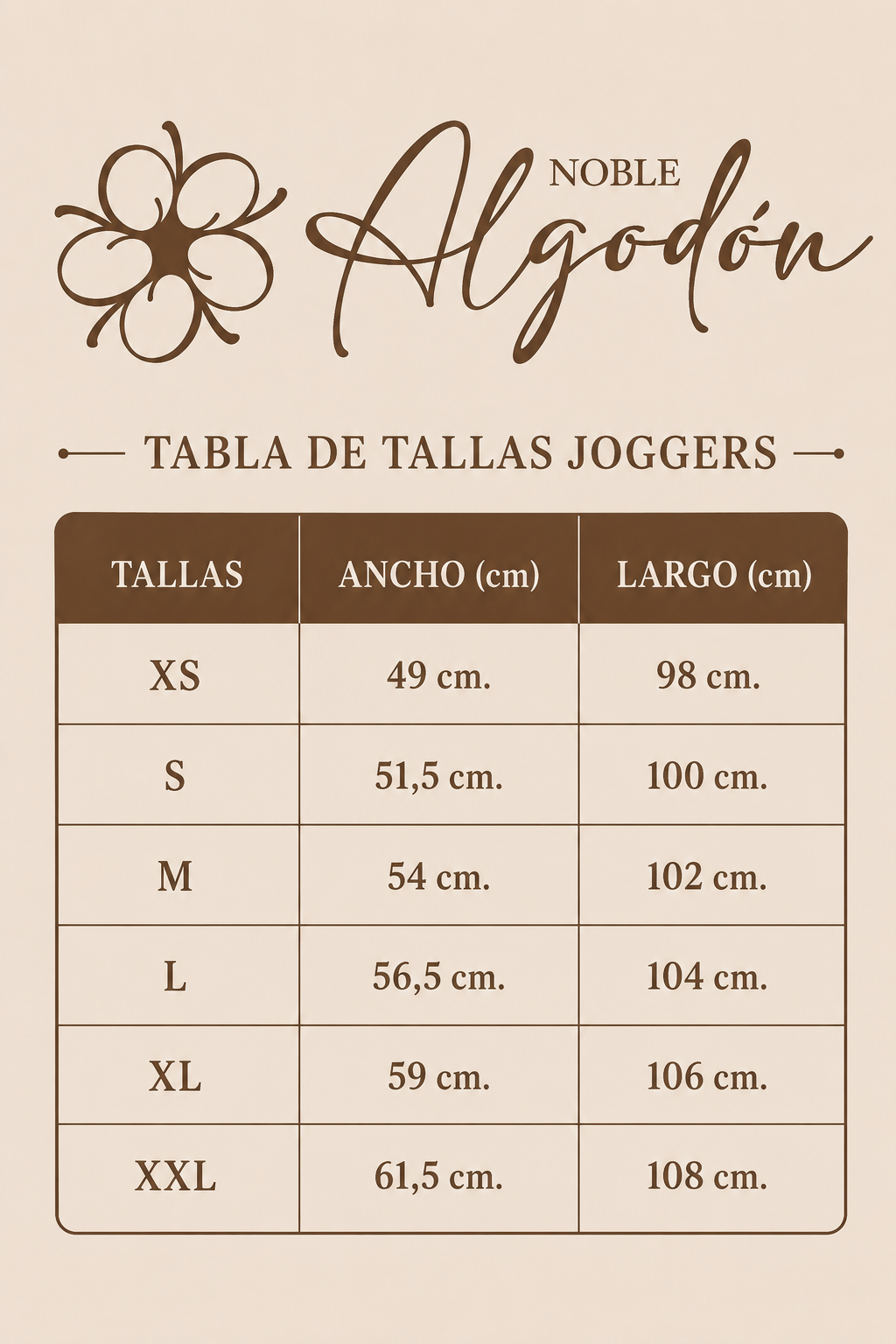 Pantalón Jogger Algodón negro hombre