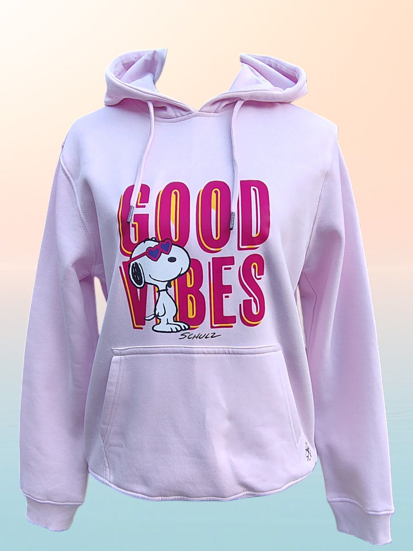 Poleron Snoopy "Good vives"