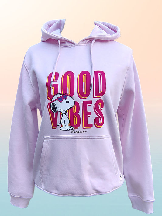 Poleron Snoopy "Good vives"