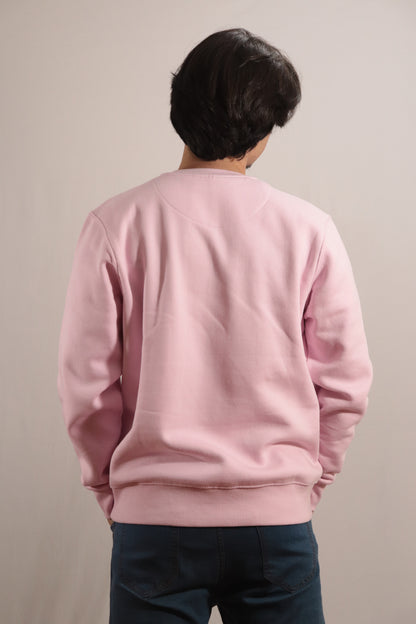Polerón crew rosado