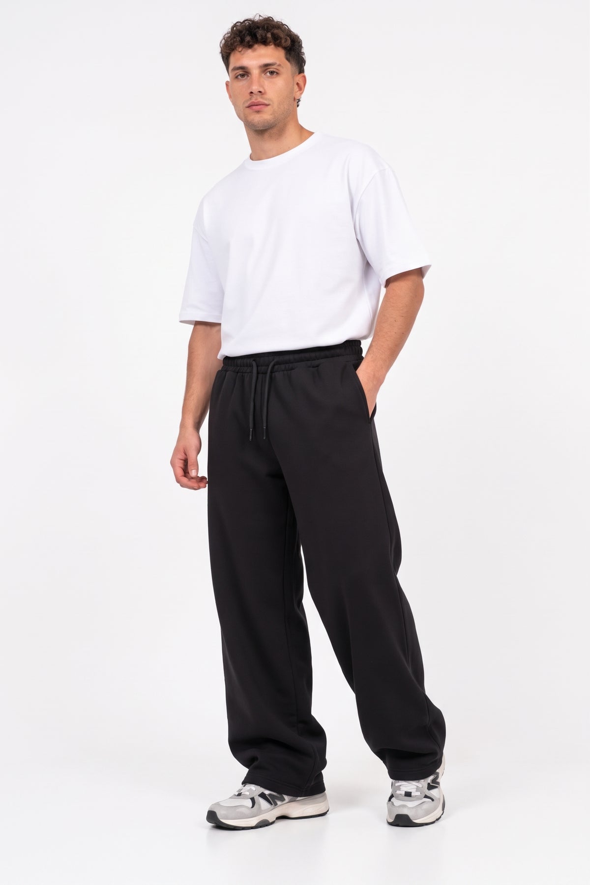 Pantalón  Oversize recto  Unisex de Algodón Pesado (300g) – Calce Holgado