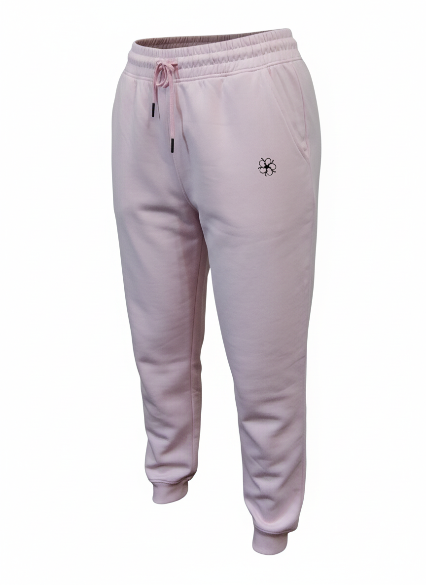Pantalón Jogger  Algodón rosado de mujer